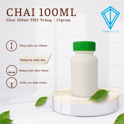 Chai nhựa 100ml