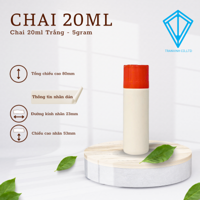 Chai nhựa 20ml