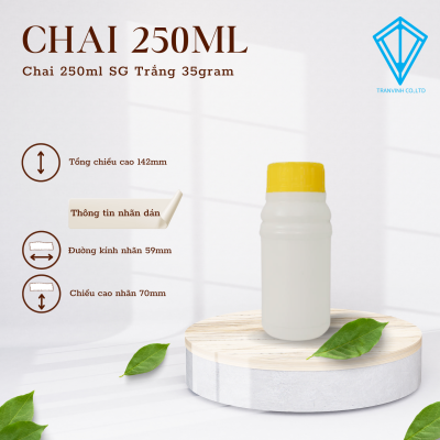 Chai nhựa 250ml