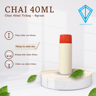 Chai nhựa 40ml