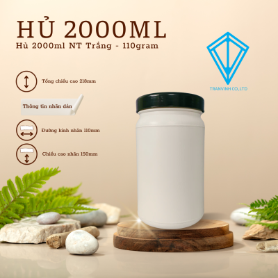 Hủ nhựa NT 2000ml